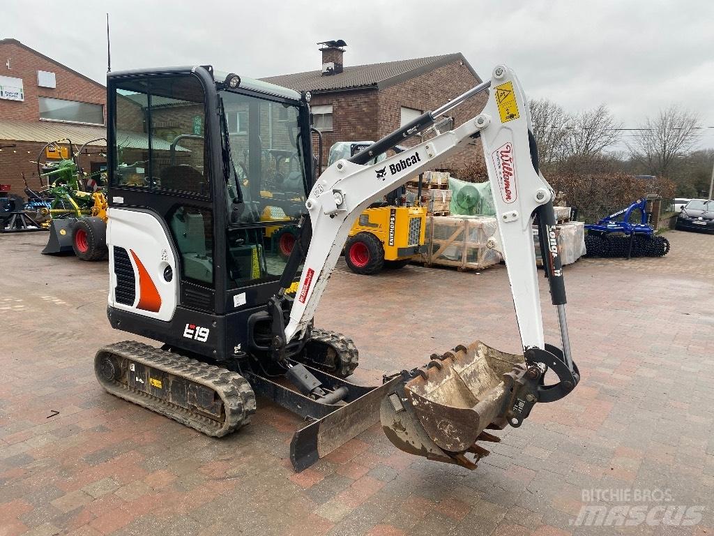 Bobcat E 19 小型挖土機/掘鑿機<7t(小型挖掘機)