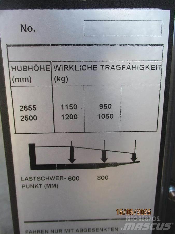 BT SWE 120 行走控制式堆積機