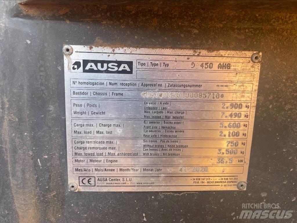 Ausa D450AHG 鉸接式起吊車