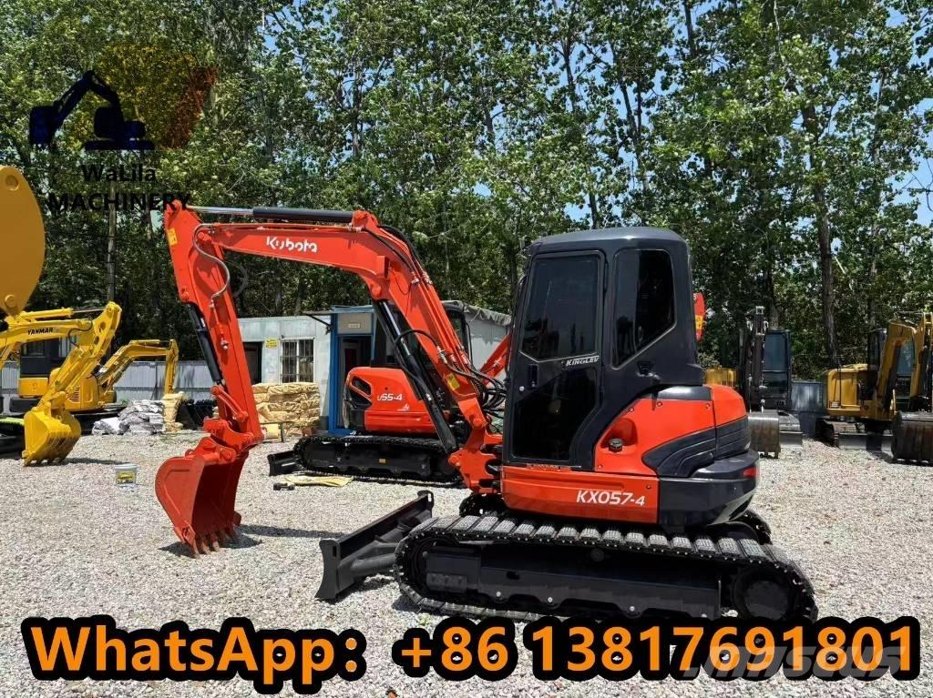 Kubota KX 057-4 小型挖土機/掘鑿機<7t(小型挖掘機)