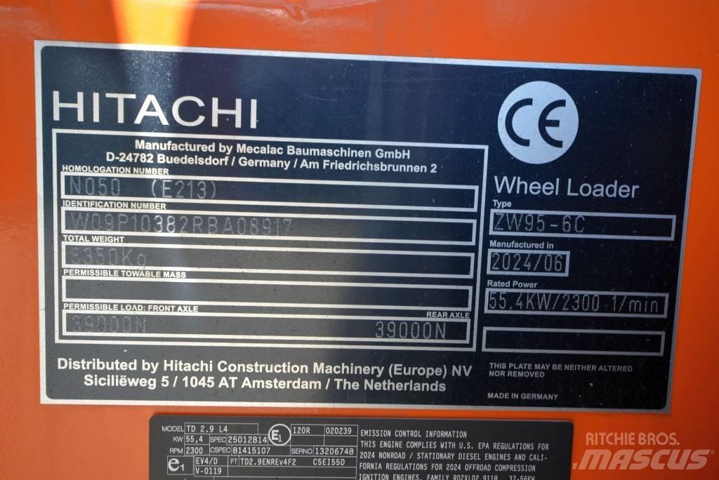 Hitachi ZW 95-6 C 輪胎式裝載機