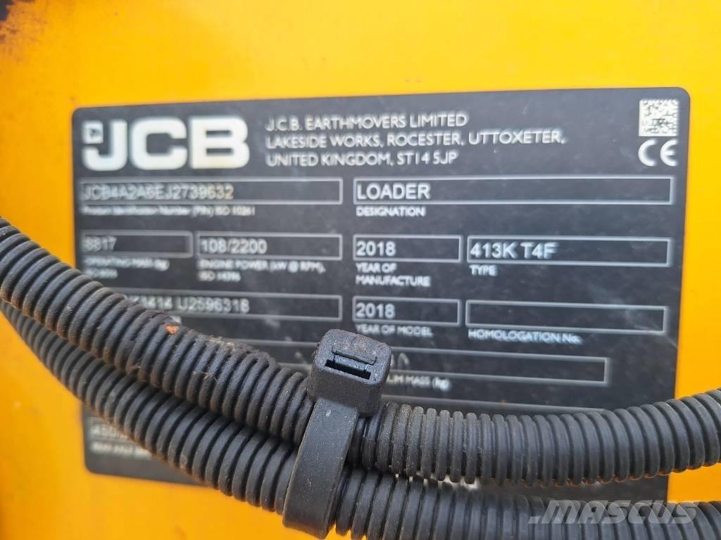 JCB 413 K 輪胎式裝載機