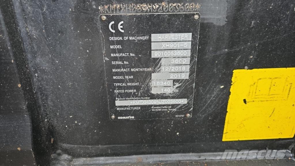 Komatsu 901.5 收穫機