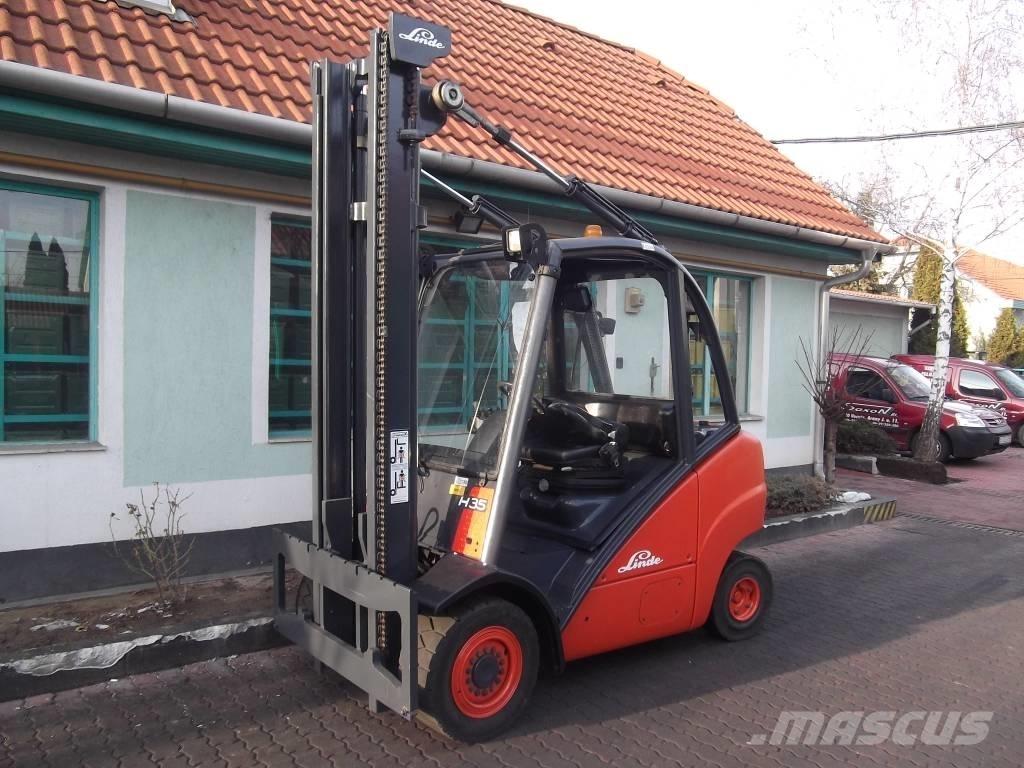 Linde H 35 D V-2917 柴油卡車