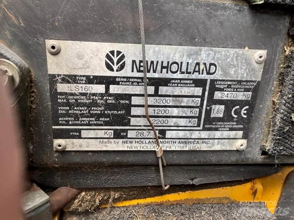 New Holland LS160 滑移轉向裝載機