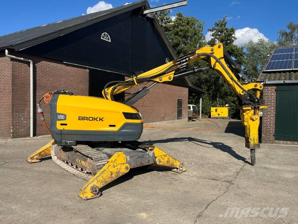 Brokk 500 特殊挖土機/掘鑿機/挖掘機