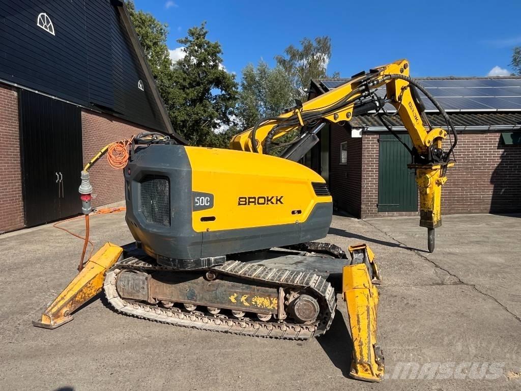 Brokk 500 特殊挖土機/掘鑿機/挖掘機