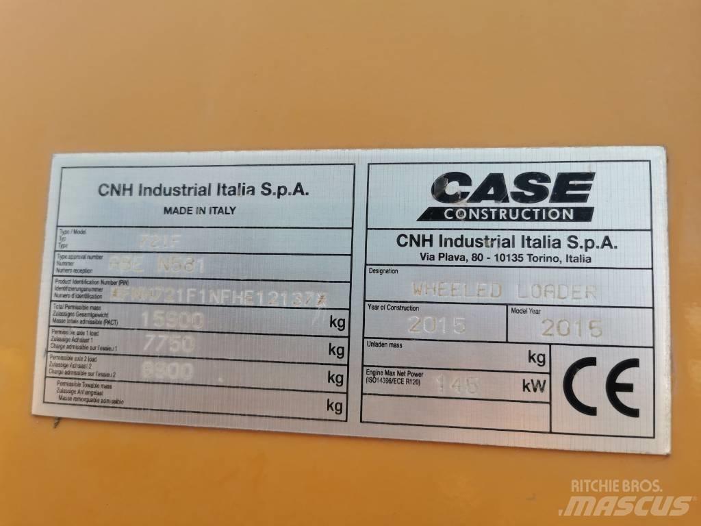 CASE 721F Z-Bar 輪胎式裝載機