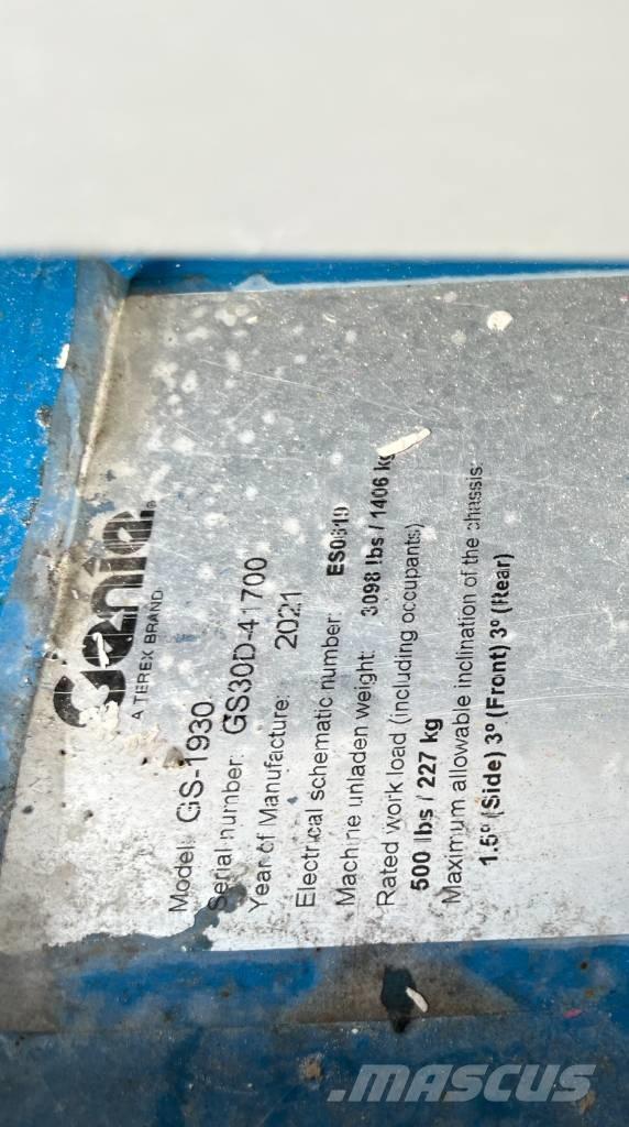 Genie GS 1930E-Drive 剪式升降機