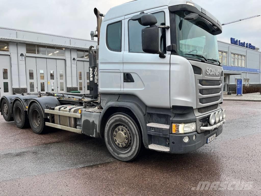 Scania R490 吊鉤式起重車