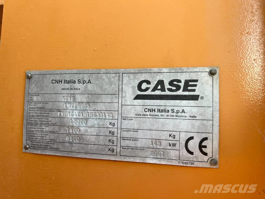 CASE 721E 輪胎式裝載機