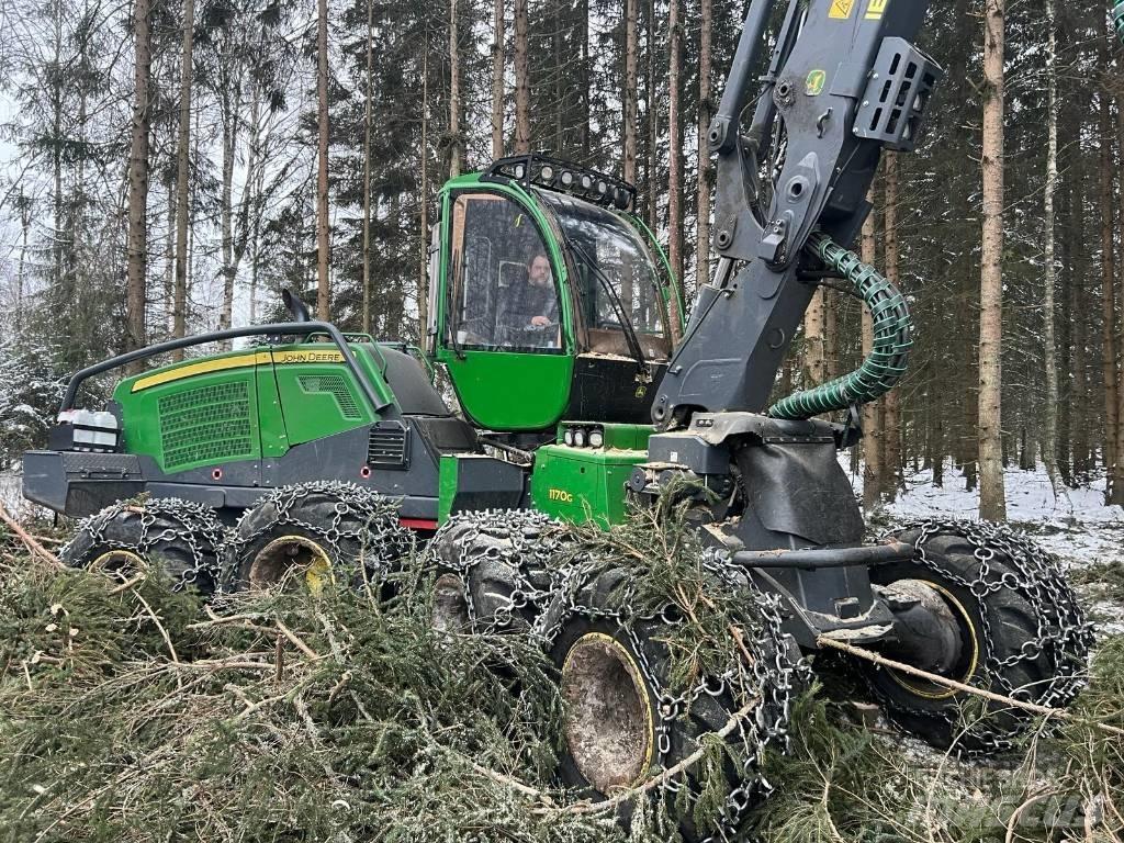 John Deere 1170G 收穫機