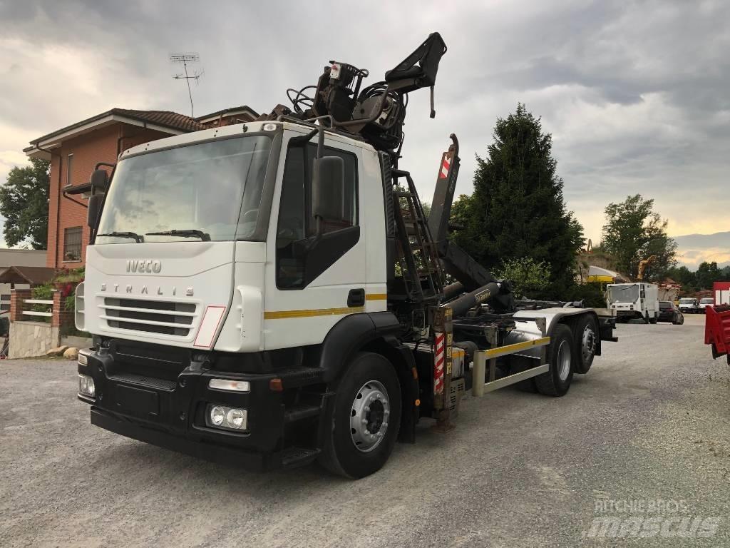 Iveco Stralis 350 起重可拆卸式卡車