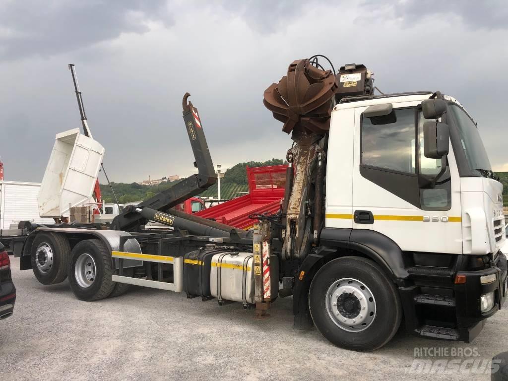 Iveco Stralis 350 起重可拆卸式卡車