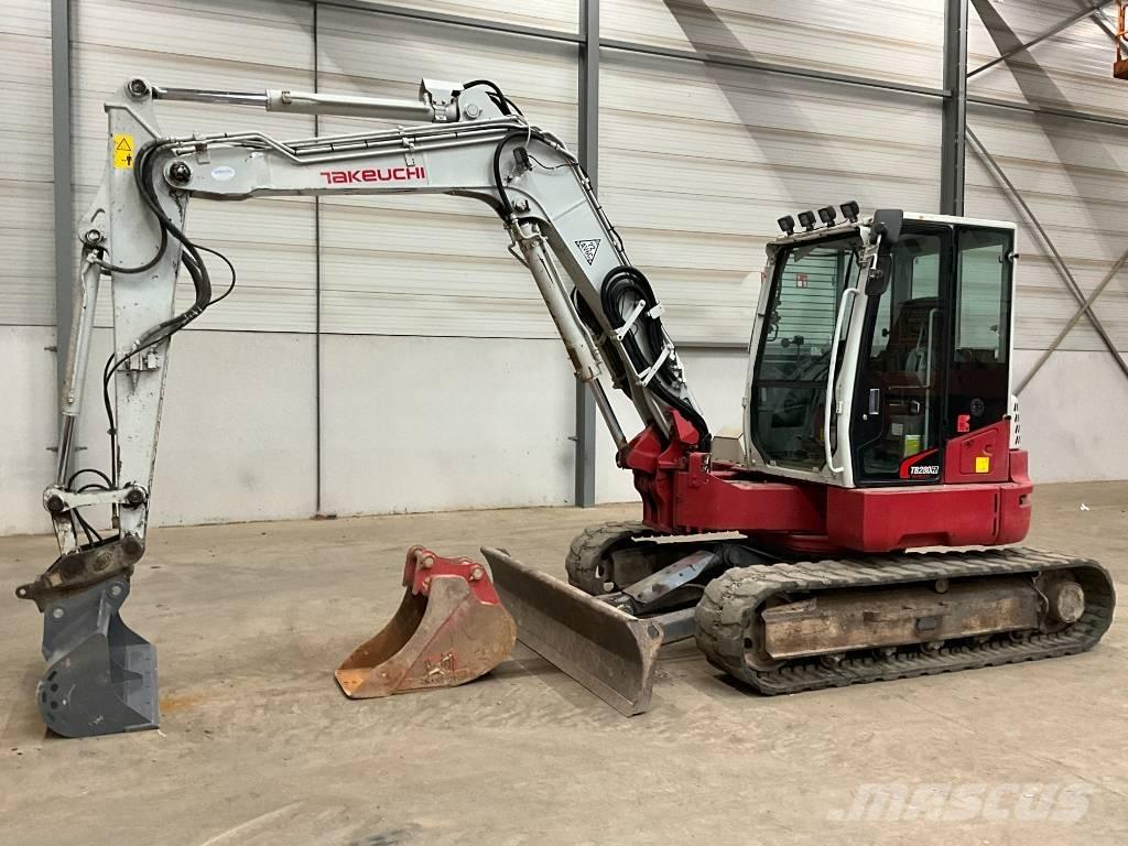 Takeuchi TB 280 FR 中型挖土機/掘鑿機/挖掘機 7t-12t