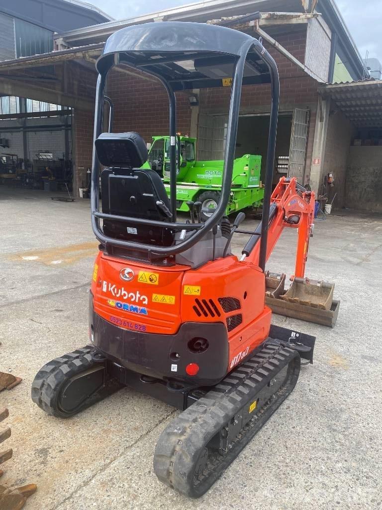 Kubota U 17-3 小型挖土機/掘鑿機<7t(小型挖掘機)