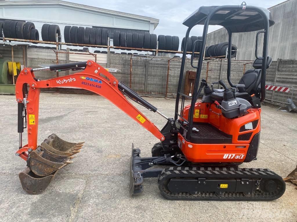 Kubota U 17-3 小型挖土機/掘鑿機<7t(小型挖掘機)