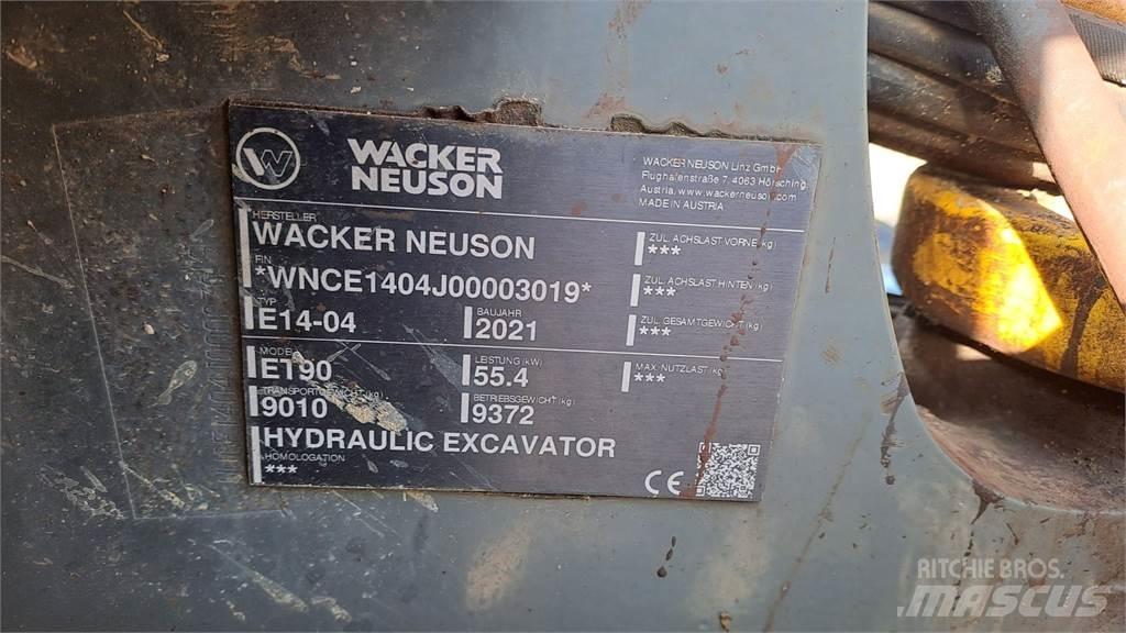 Wacker Neuson ET90 履帶式 挖土機/掘鑿機/挖掘機