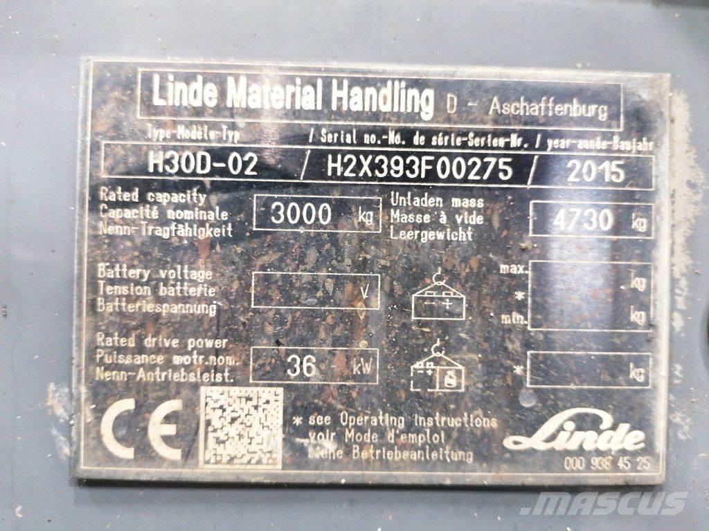 Linde H30D-02 柴油卡車