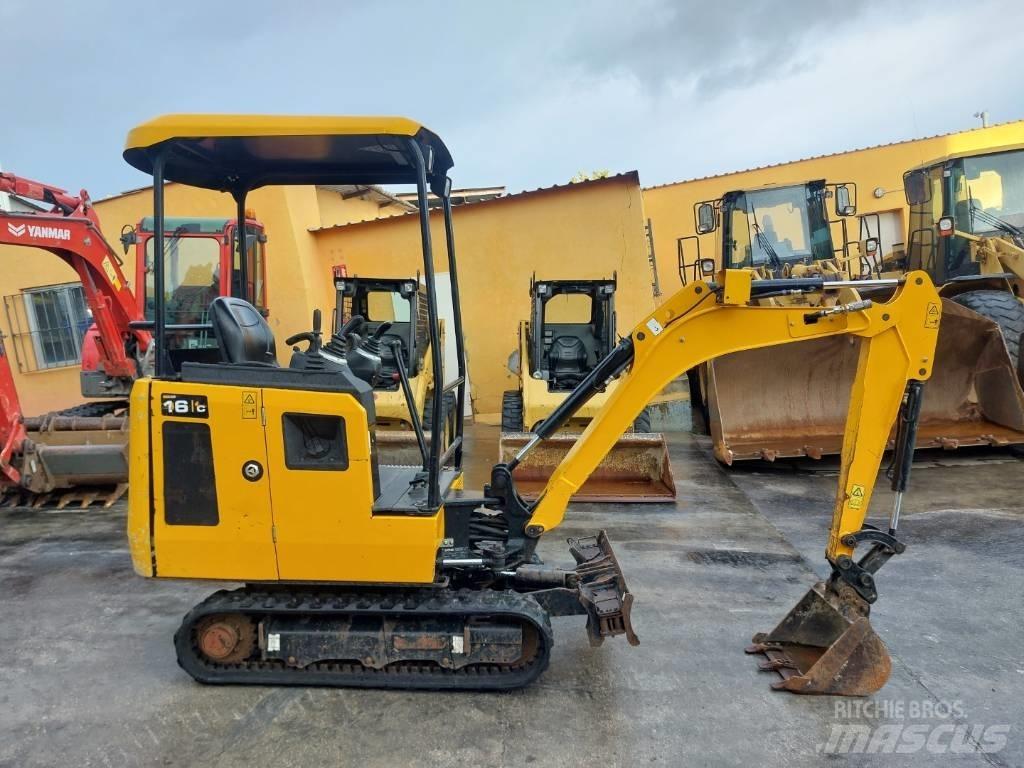 JCB 16 C 小型挖土機/掘鑿機<7t(小型挖掘機)