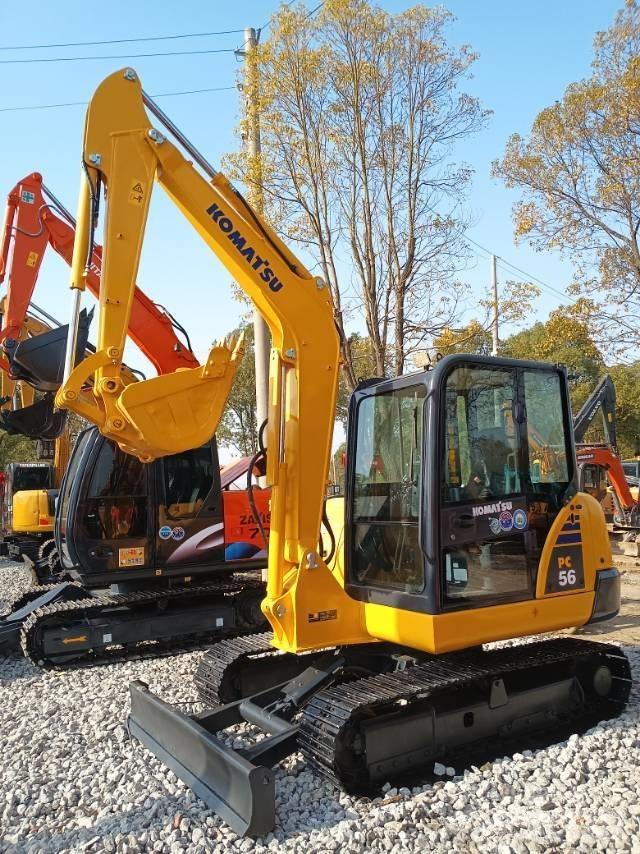 Komatsu PC 56 小型挖土機/掘鑿機<7t(小型挖掘機)