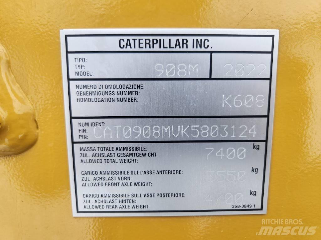 CAT 908m 輪胎式裝載機