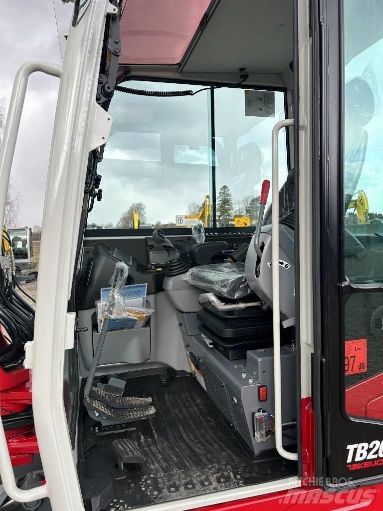 Takeuchi TB260 小型挖土機/掘鑿機<7t(小型挖掘機)