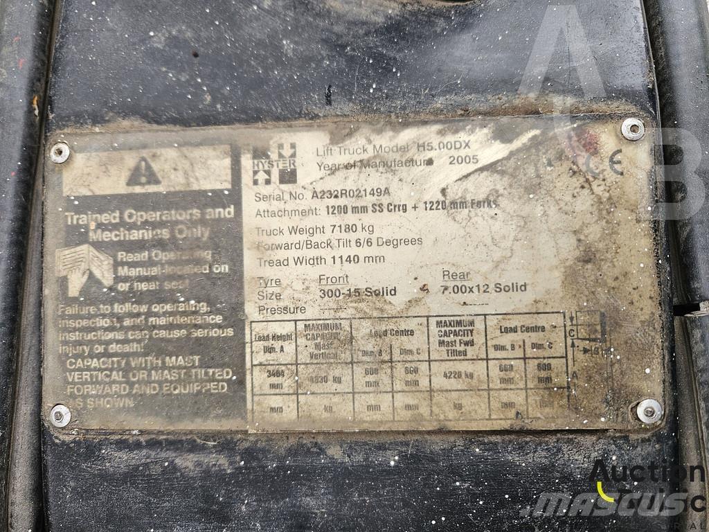 Hyster H5.00DX 柴油卡車