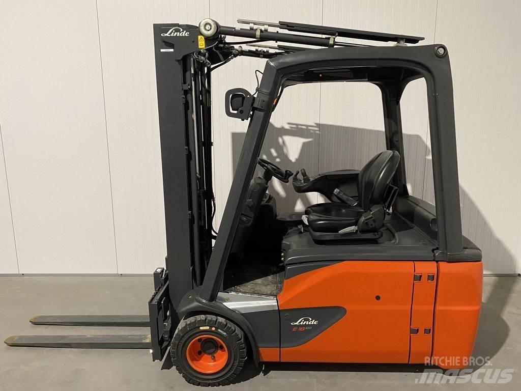 Linde E18L-02 電動堆高機
