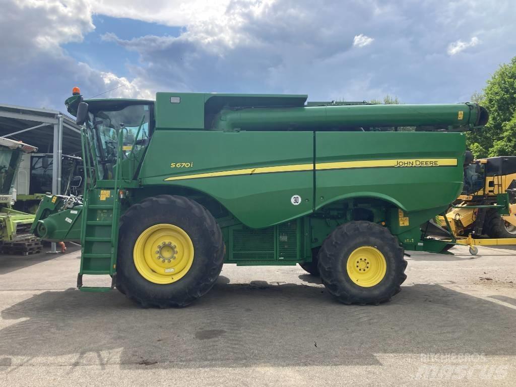 John Deere S 670 i 聯合收穫機
