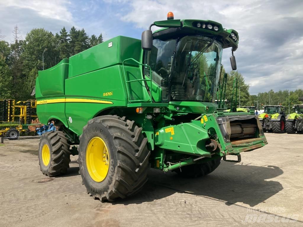 John Deere S 670 i 聯合收穫機