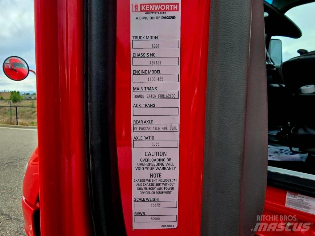 Kenworth T 680 曳引機組件