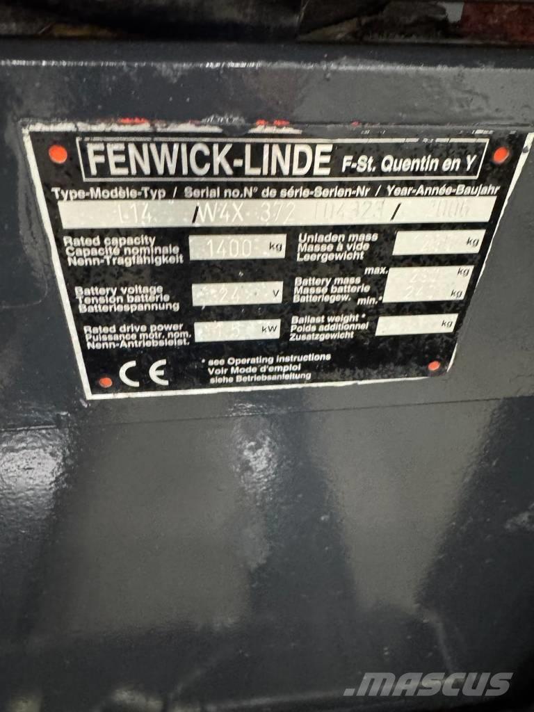 Linde 10848 L14 堆高機(叉車)-其他