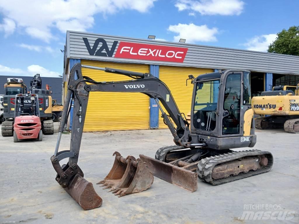 Volvo ECR 48 C 小型挖土機/掘鑿機<7t(小型挖掘機)