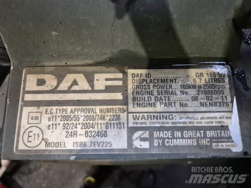 DAF GR165U2 引擎/發動機
