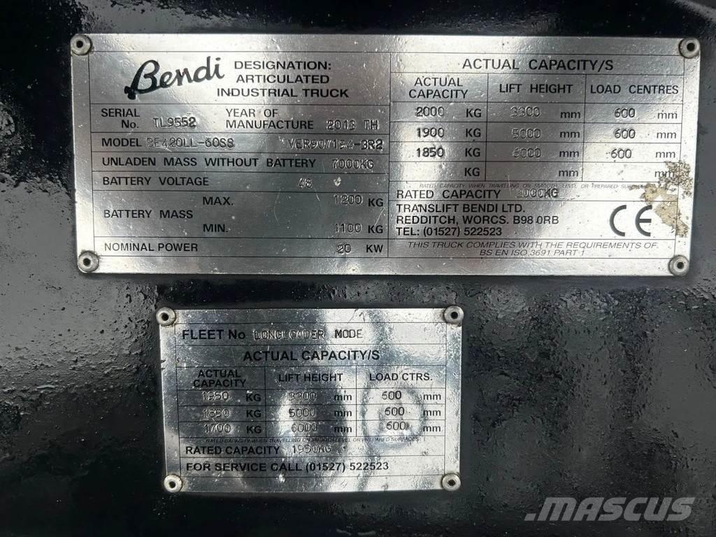 Bendi Longloader 高舉式裝載機