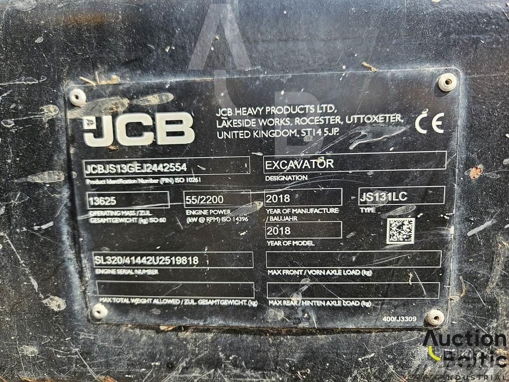 JCB JS 131LC 履帶式 挖土機/掘鑿機/挖掘機
