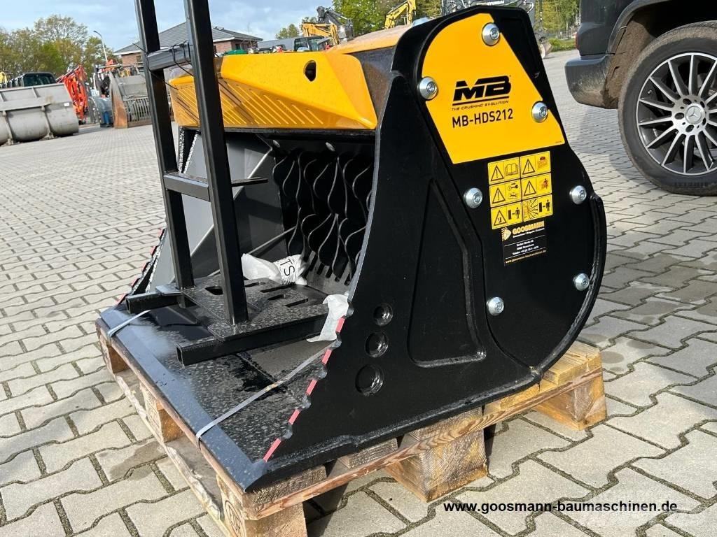 MB Crusher HDS 212 篩分機