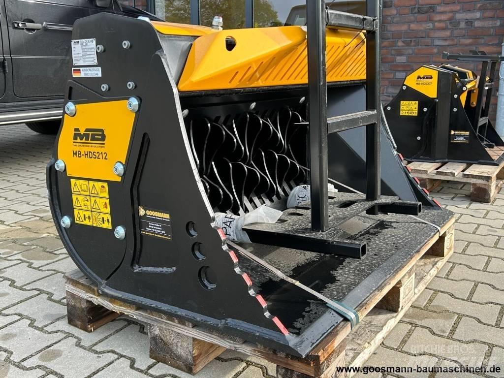 MB Crusher HDS 212 篩分機
