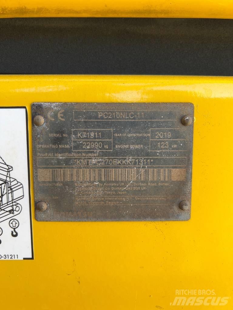 Komatsu PC210NLC-11 履帶式 挖土機/掘鑿機/挖掘機