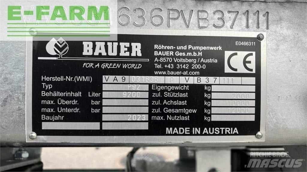 Bauer P 92 肥料撒布機