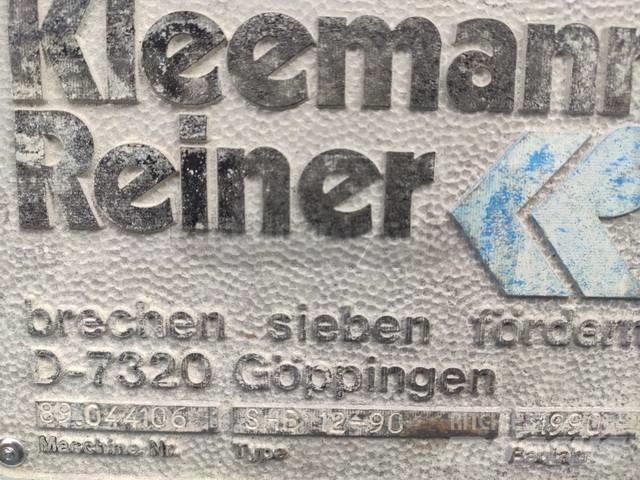 Kleemann SHB 12-90 研磨機;軋機/磨床;磨機