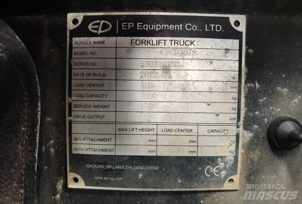 EP CPCD35T8S4S 柴油卡車