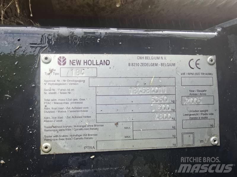 New Holland BR 560 圓型牧草打包機