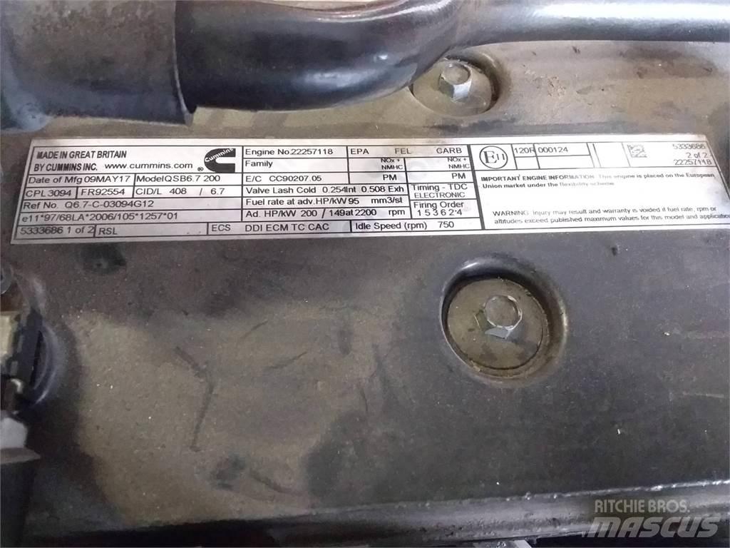 Cummins QSB6.7 引擎/發動機