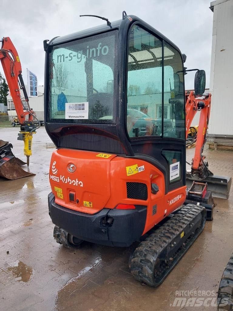 Kubota KX 019-4 小型挖土機/掘鑿機<7t(小型挖掘機)