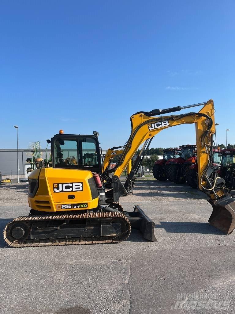 JCB 85 Z-1 ECO 中型挖土機/掘鑿機/挖掘機 7t-12t