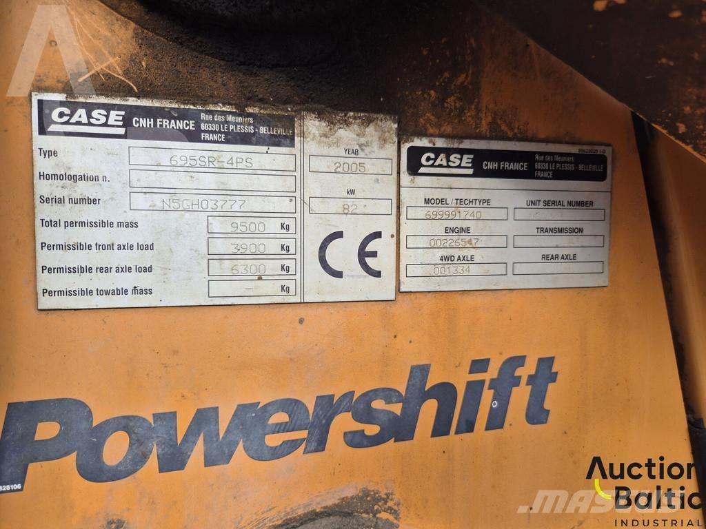 CASE 695 SR-4 PS 反鏟裝載機