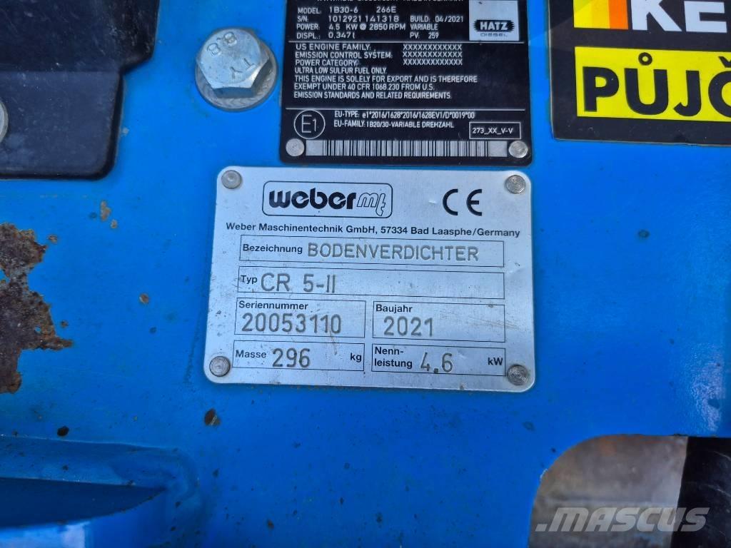 Weber CR5-II 土壤壓實機