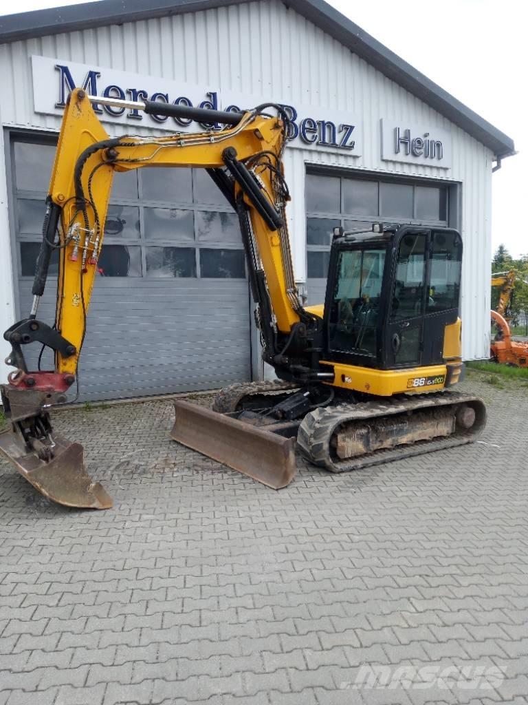 JCB 86C-1 Eco TAB 中型挖土機/掘鑿機/挖掘機 7t-12t